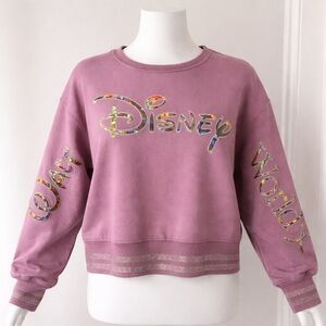 Disney 50 Anniversary Pink Sweatshirt in Large